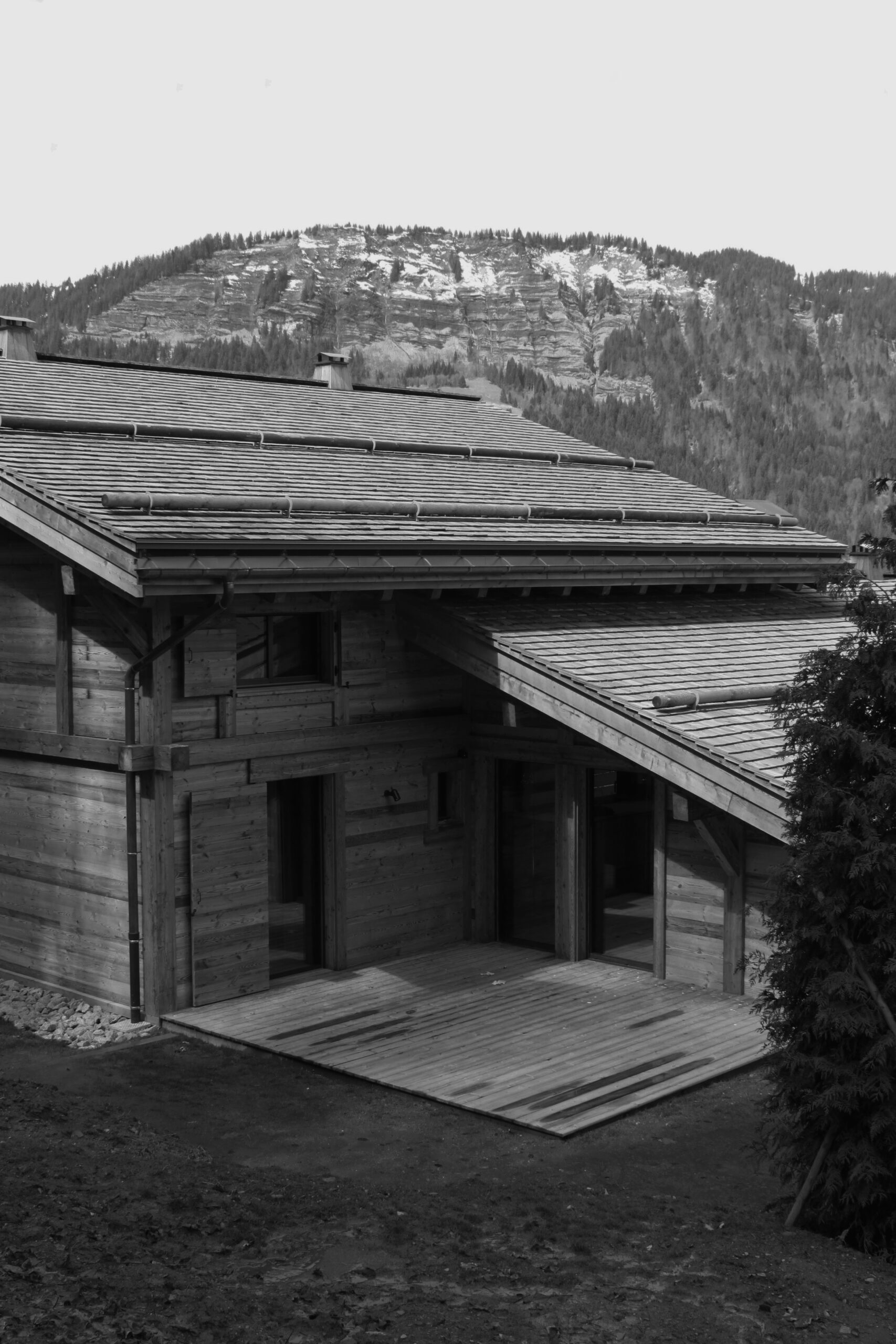 Architecte construction chalet en bois de grand standing dans les Alpes